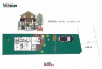 福岡市東区中のキットハウスです