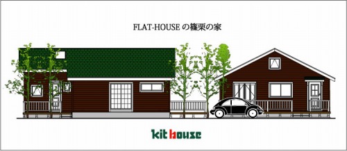 福岡市東区中のキットハウスです