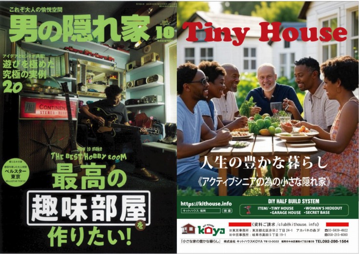 『男の隠れ家』10月号